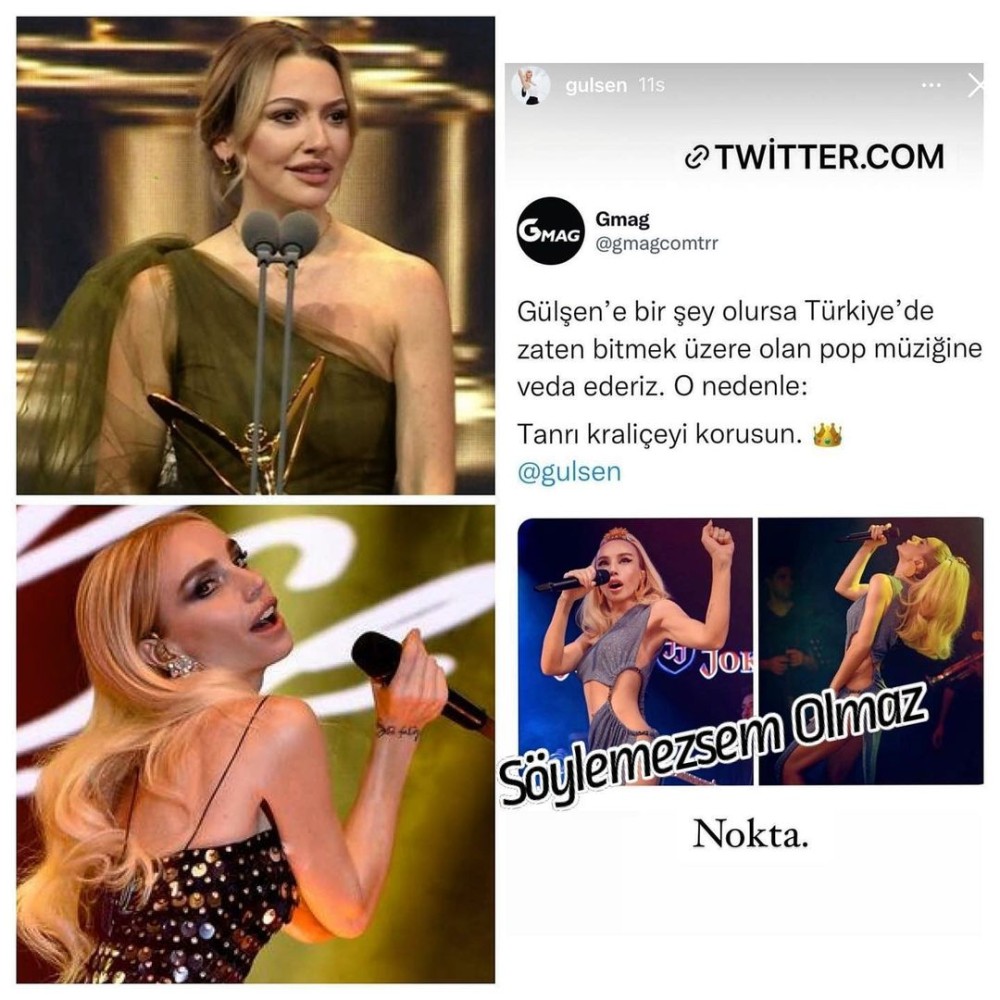 gulsen den hadise dikkat ceken gonderme